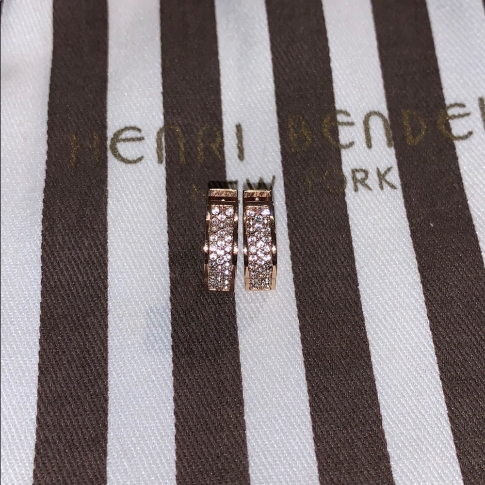 HB pave earrings